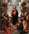 Immaculée Conception avec Saints Renaissance Piero di Cosimo